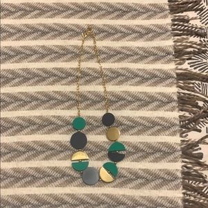 Kate Spade Double Exposure Necklace Green Gold